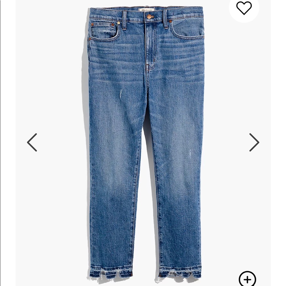 Madewell High Rise Slim Boyjean